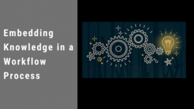 Embedding Knowledge in a Workflow Process