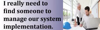 Failed to implement system? See how to implement your business system now.