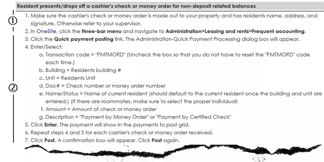 Process Posting Payment