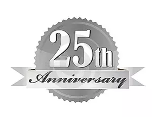 25th-anniversary-seal by dreamstime.com