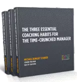 The Three Essential Coaching Habits of the Time Crunched Manager book cover 3