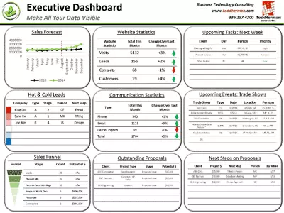 executivedashboard web